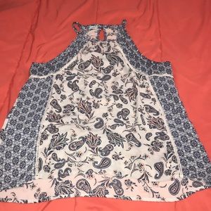 paisley tank top
